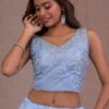 Mirrorwork Net Readymade Lehenga - Image 2