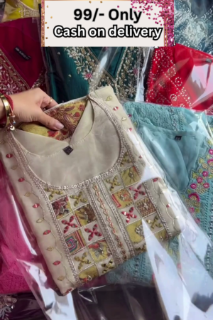 Packaged Women’s Embroidered Kurtis Assortment