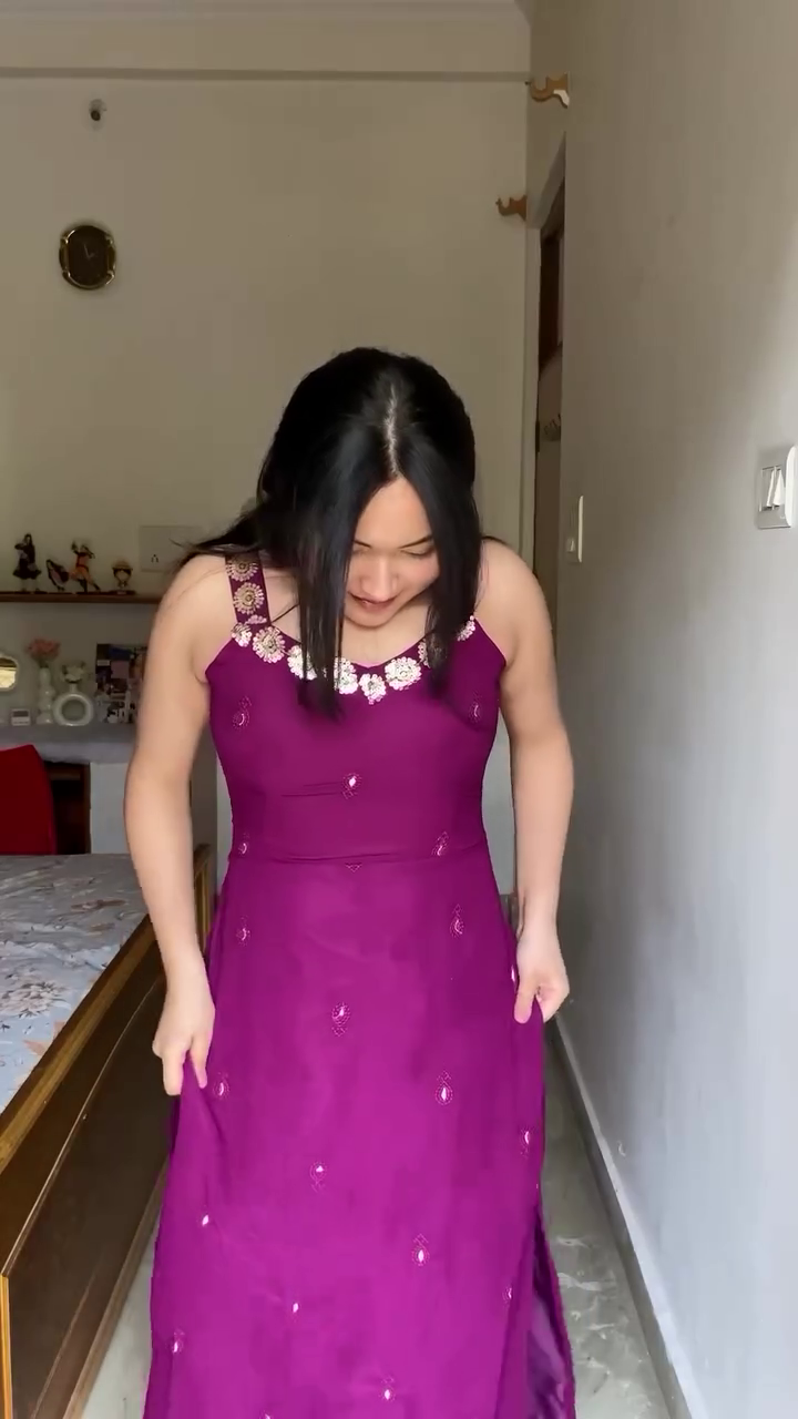 Royal Orchid Anarkali Suit - Image 2