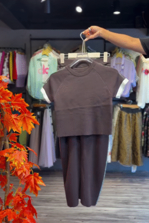 Cocoa Trim Co-ord Set