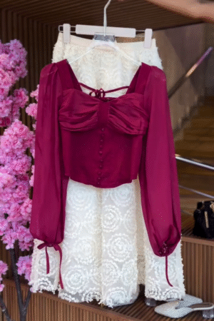 Embellished Black & Silver Dress