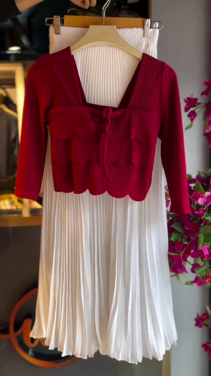 Embroidered Shirt in Sage & Denim Shorts in Black