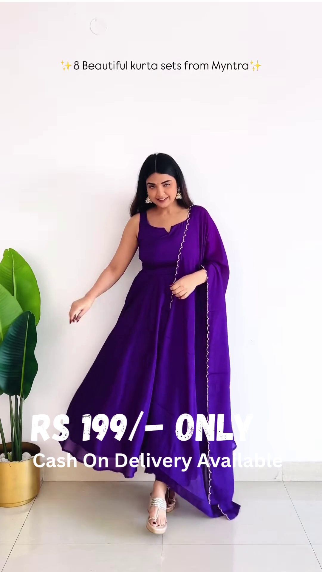 Elegant Embroidered Kurta Set – 6 Stunning Colors - Image 2